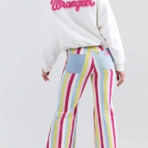 Wrangler Barbie Multicolor Striped Jeans